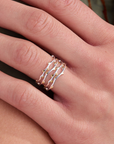 Tree Branch Adjustable Ring
