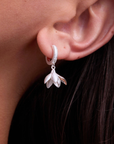 Magnolia Silver Loops