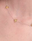 Bumbling Bee Gold Necklace