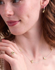 Bumbling Bee Gold Adjustable Ring
