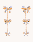 Beautiful Bow Gold Drops