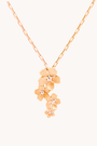 Cherry Blossom Gold Necklace