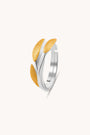 Delicate Leaves Adjustable Ring