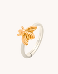 Bumbling Bee Gold Adjustable Ring