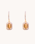 Citrine Timeless Gold Studs