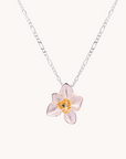 Daffodil Silver Necklace