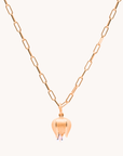 Elegant Gold Tulip Necklace