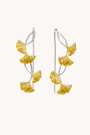 Ginkgo Branch Drop Earrings W.