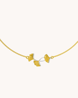 Ginkgo Branch Necklace