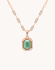 Jade Timeless Pendant With Chain