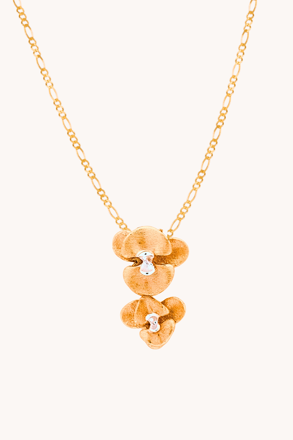 Orchid Gold Necklace