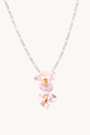 Orchid Silver Necklace