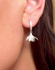 Magnolia Silver Loops