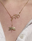 Dragonfly Gold Necklace