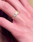 Delicate Leaves Adjustable Ring