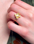 Daffodil Gold Adjustable Ring