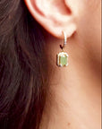 Jade Timeless Gold Drop Earrings