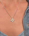Daffodil Silver Necklace