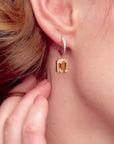Citrine Timeless Gold Studs