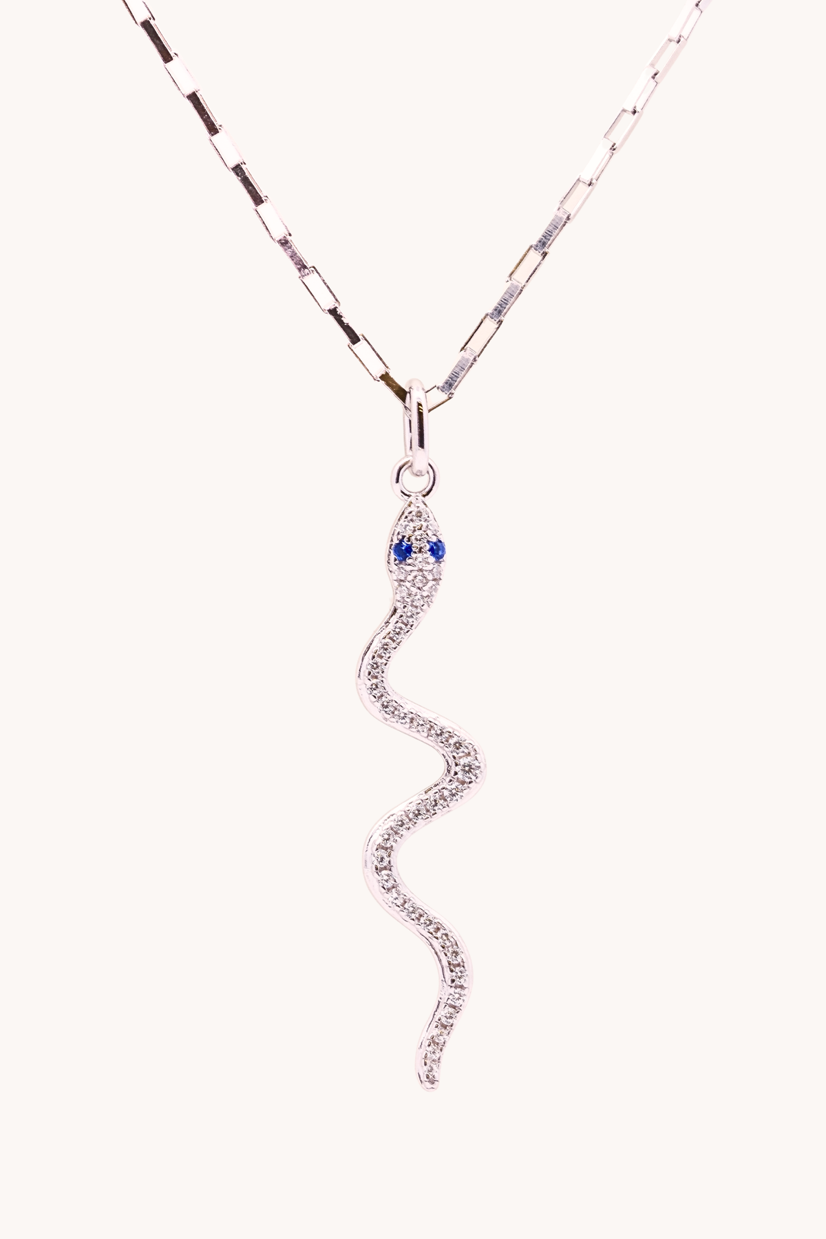 Snake Silver Necklace
