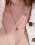 Citrine Timeless Gold Necklace