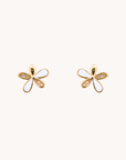 Viola Gold Studs