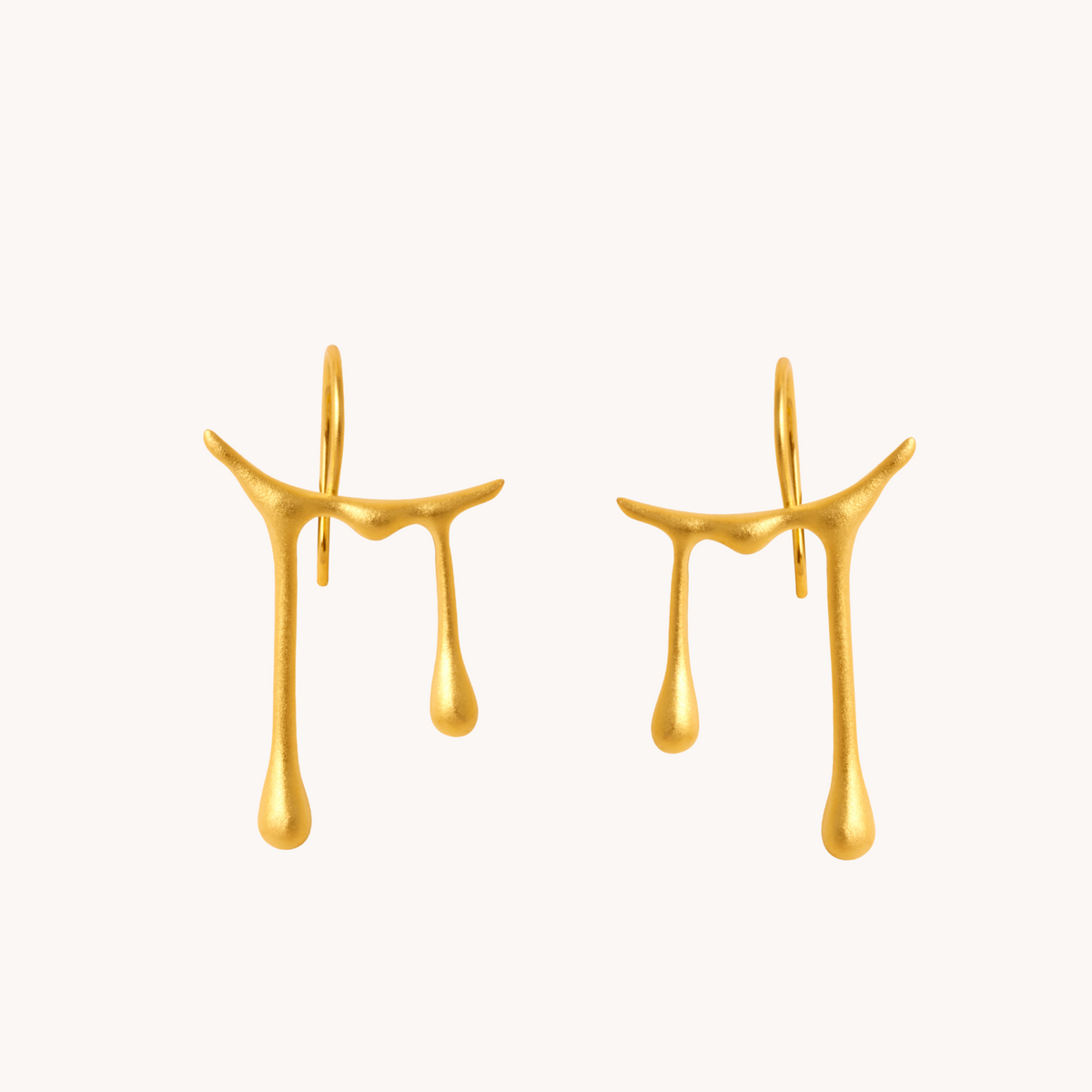 Honeydrip Gold Drop Earrings