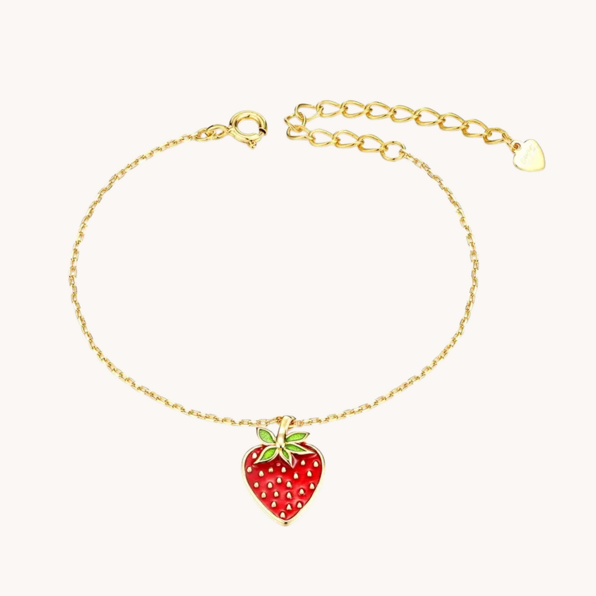 Strawberry Gold Bracelet