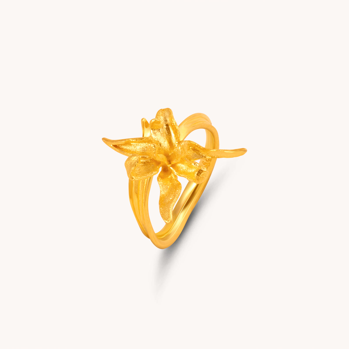 Iris Gold Adjustable Ring